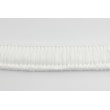 Ribbon with fringes white 3cm