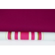 100% Cotton plain drill in a burgundy color
