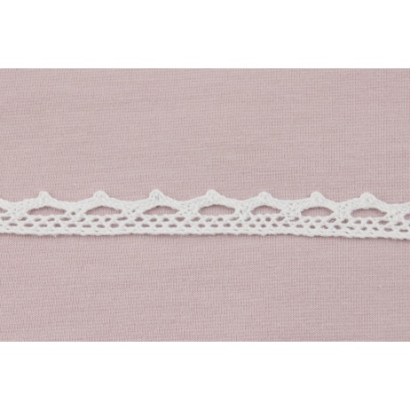 Cotton lace 11mm white