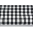 Cotton 100% double-sided black vichy check 1cm (2)