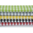 Cotton 100% double-sided black vichy check 1cm (2)