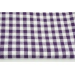 Cotton 100% double-sided dark violet vichy check 1cm (2)