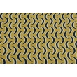 Decorative fabric, navy-mustard diamonds on a linen background 187g/m2