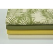 Home Decor, green palm leaves on a natural background 220g/m2