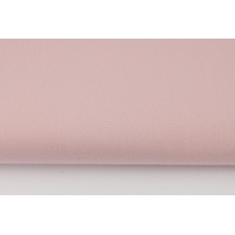 Drill, 100% cotton fabric in a plain powder dirty pink colour II quality