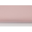 Drill, 100% cotton fabric in a plain powder dirty pink colour