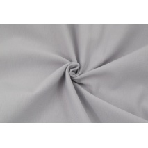 Looped knitwear plain light gray