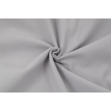 Looped knitwear plain light gray