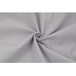 Looped knitwear plain light gray