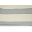 Home Decor, gray stripes 9.5 cm on a cream background 220g/m2