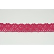 Cotton lace 25mm, cherry