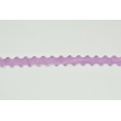 Velvet ribbon, purple wave 1m