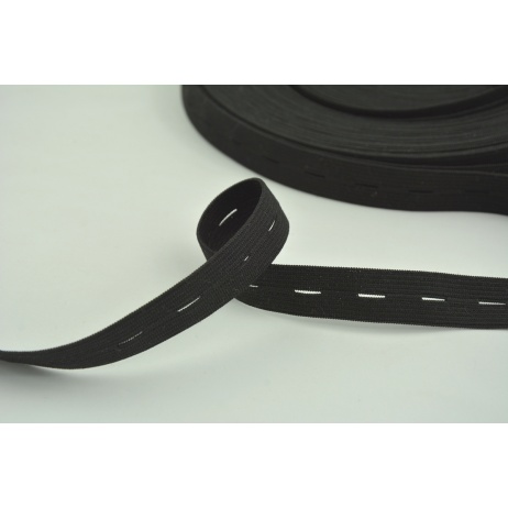 Button rubber 18mm black