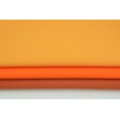 Cotton 100% plain carrot orange