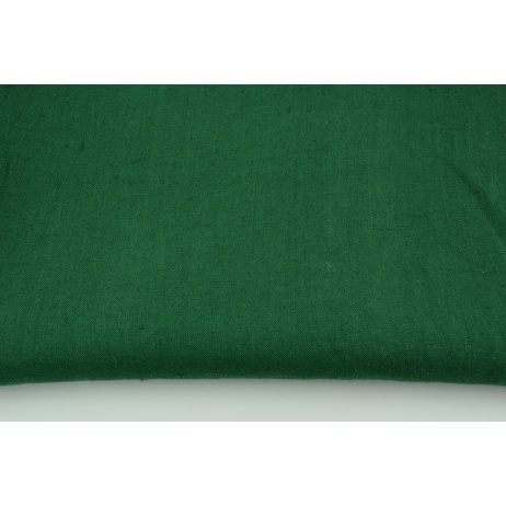 100% len ciemna zieleń, zmiękczany 155g/m2 100% len ciemna zieleń, zmiękczany 155g/m2