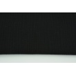 Double gauze 100% cotton plain black 2