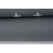 Cotton 100% plain dark gray 145g/m2