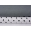 Cotton 100% plain dark gray 145g/m2