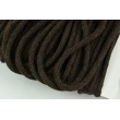 Cotton Cord 6mm dark brown (soft)