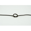 Sznurek bawełniany 6mm ciemny brąz (miękki)