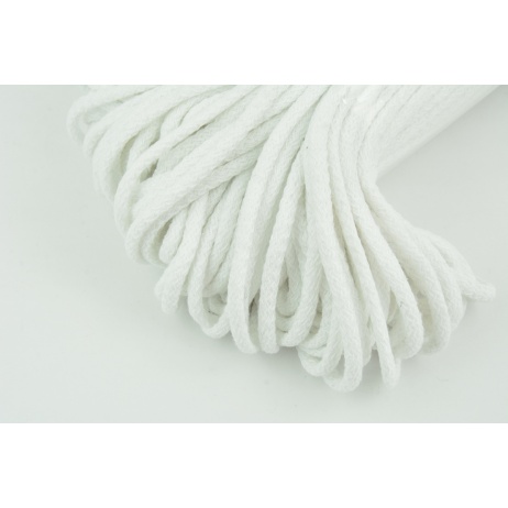 Cotton Cord 6mm white (soft)