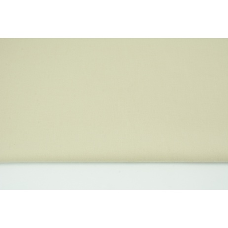 Cotton 100% plain beige 115g/m2