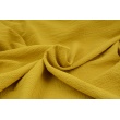 Cotton 100%, fabric with texture, mustard 155/m2