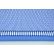 Cotton 100% plain dark blue 120 g/m2