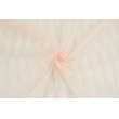 Soft tulle striped, salmon