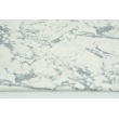 Cotton 100% white marble