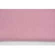 100% plain linen in dark pink color, softened 155g/m2 I