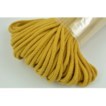 Cotton Cord 6mm mustard (soft)