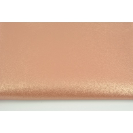 Imitation leather, copper 450g/m2