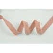 Cotton fringes 15mm dirty pink