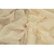Tulle with lurex beige