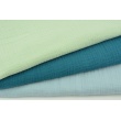 Double gauze 100% cotton plain petrol 2