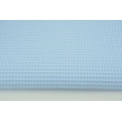 Cotton 100% waffle light blue CZ 160 cm