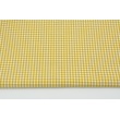 Cotton 100% double-sided mustard vichy check 3mm