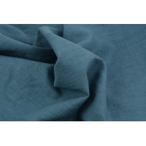 100% linen, dark blue (stonewashed)