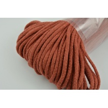 Cotton Cord 6mm ginger, (soft)
