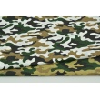 Cotton 100% camouflage XS on a beige background