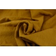100% plain linen in a tobacco brown color 155g/m2