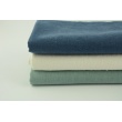 100% linen, dark jeans (stonewashed)