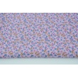 Cotton 100% meadow N1 on a violet background, poplin