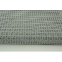 Cotton 100%, waffle fabric XL gray