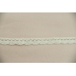 Cotton lace 15mm in a cream color (wave)