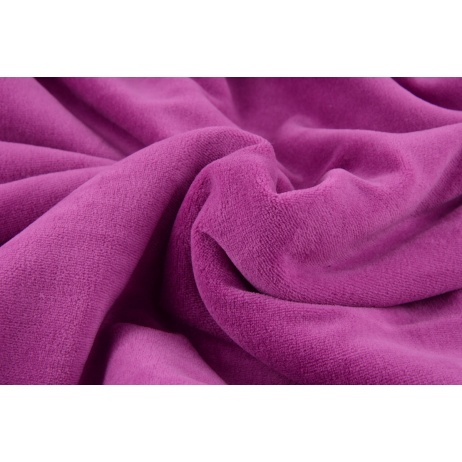 Knitwear velour, purple