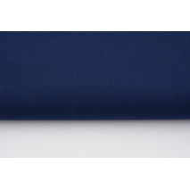 Cotton 100% plain navy 115g/m2