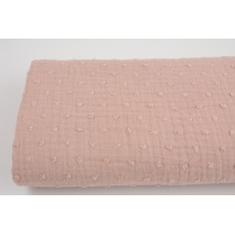 Plumetis cotton gauze, dusty pink
