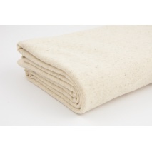 French terry linen cotton oatmeal